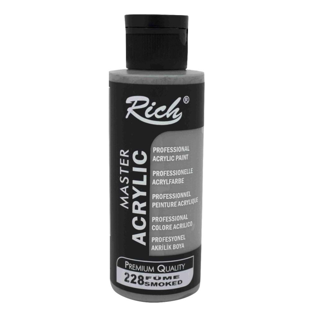 AKRİLİK BOYA-120CC.RİCH*228-FÜME