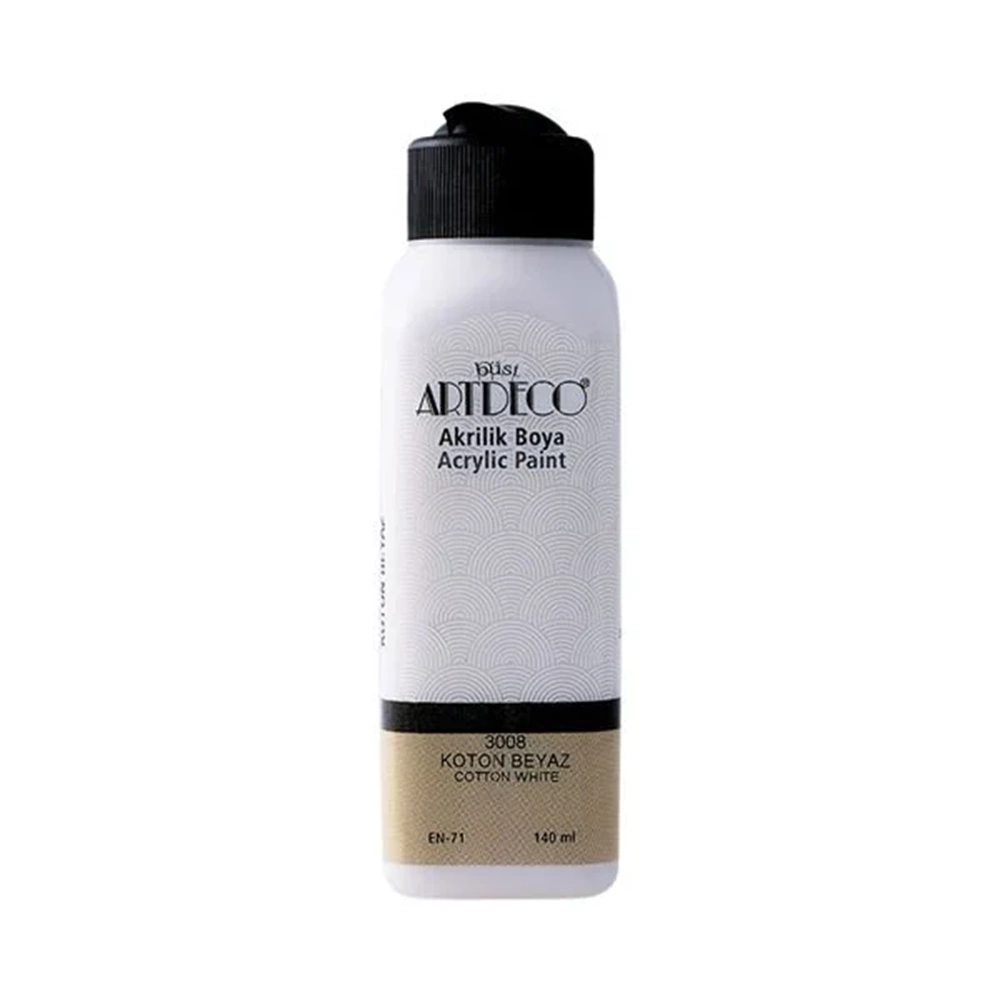 AKRİLİK BOYA-140ML.ARTDECO*3008-KOTON BEYAZ