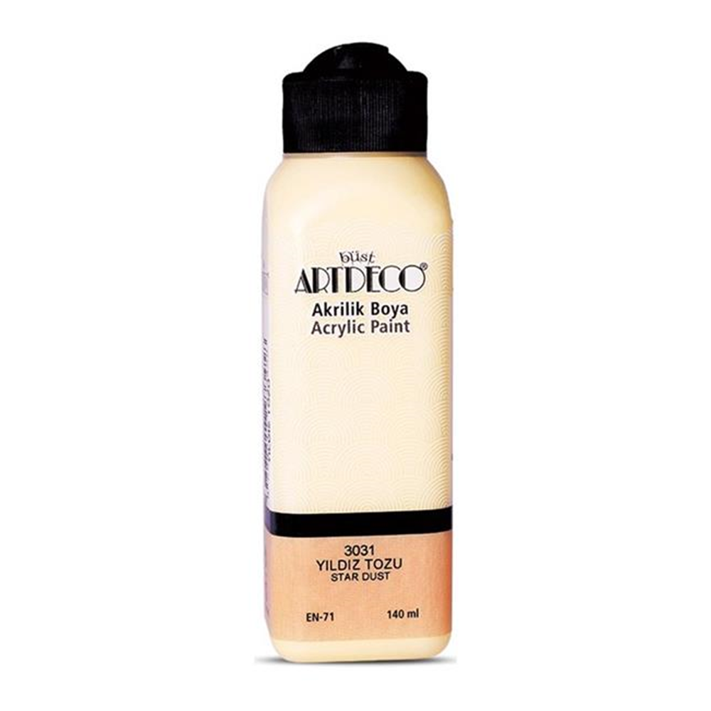 AKRİLİK BOYA-140ML.ARTDECO*3031-YILDIZ TOZU