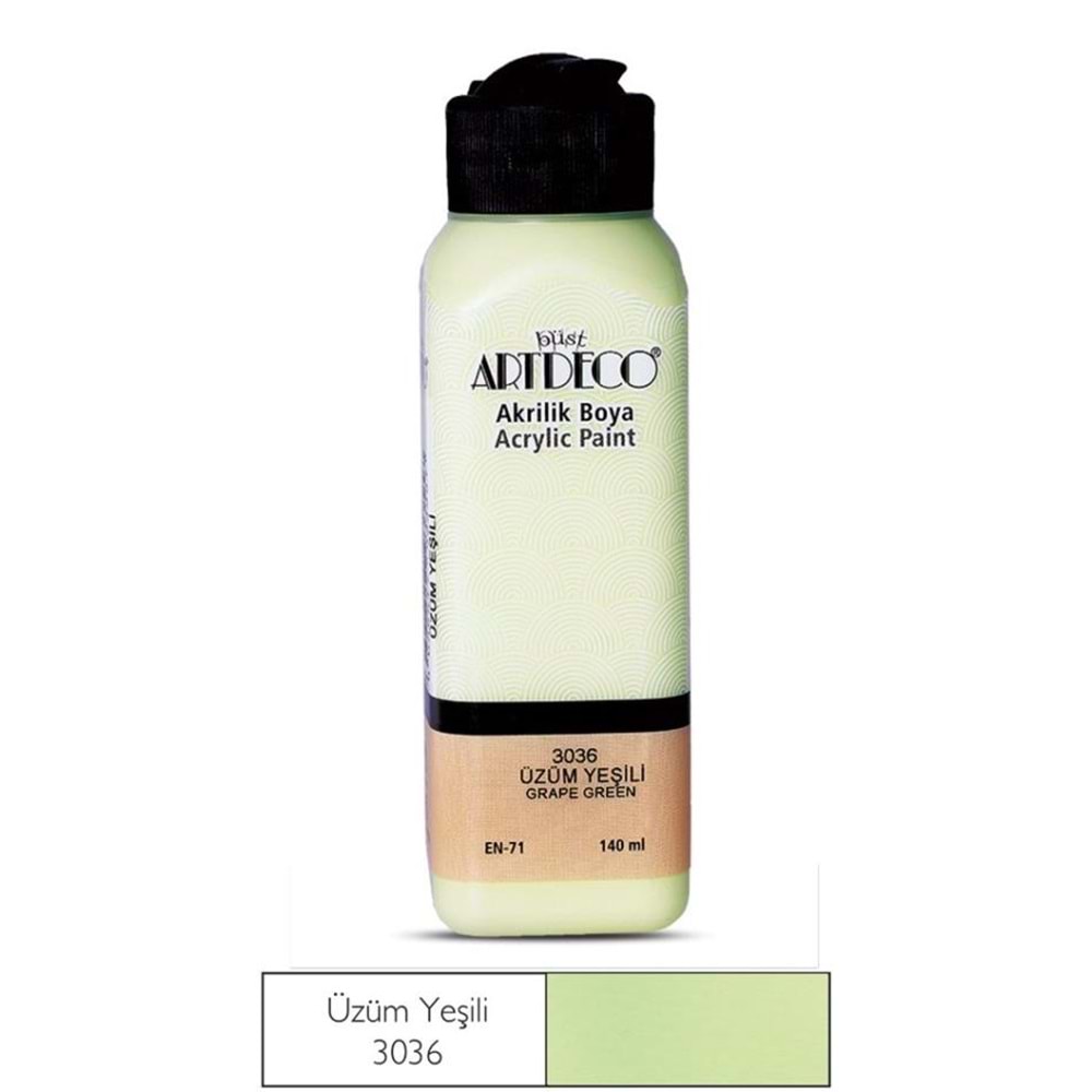 AKRİLİK BOYA-140ML.ARTDECO*3036-ÜZÜM YEŞİLİ