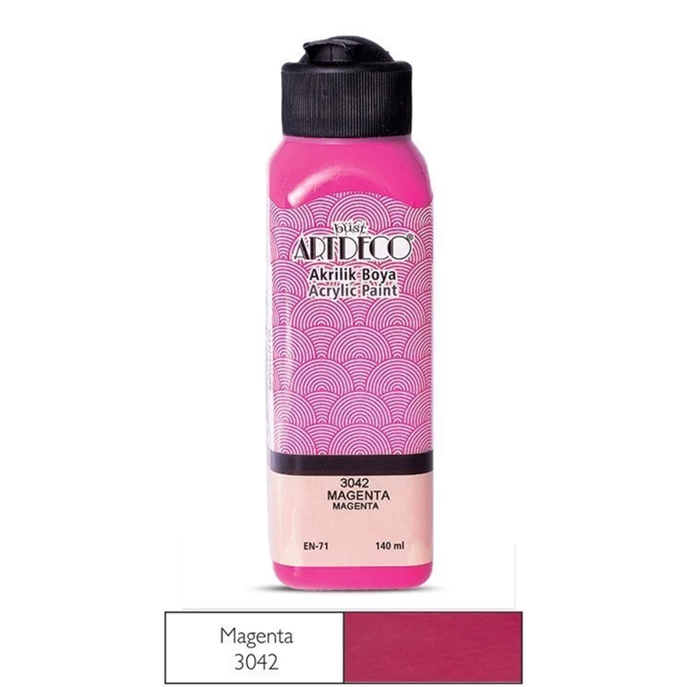 AKRİLİK BOYA-140ML.ARTDECO*3042-MAGENTA