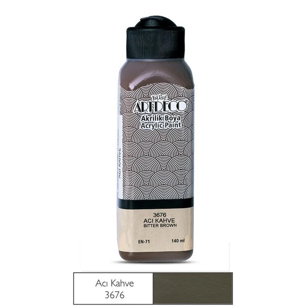 AKRİLİK BOYA-140ML.ARTDECO*3676-ACI KAHVE
