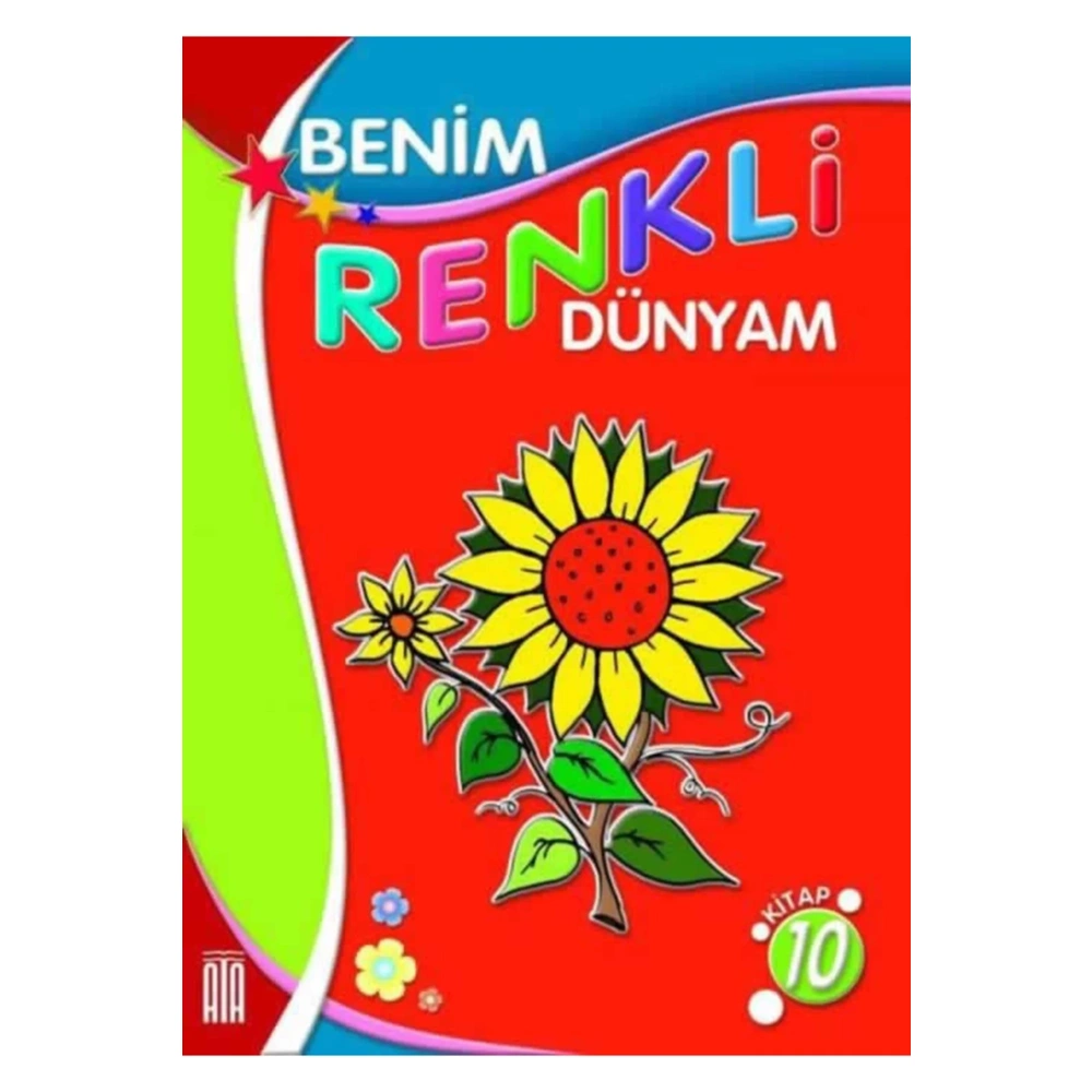 BOYAMA KİTABI-RENKLİ DÜNYAM PKT*10