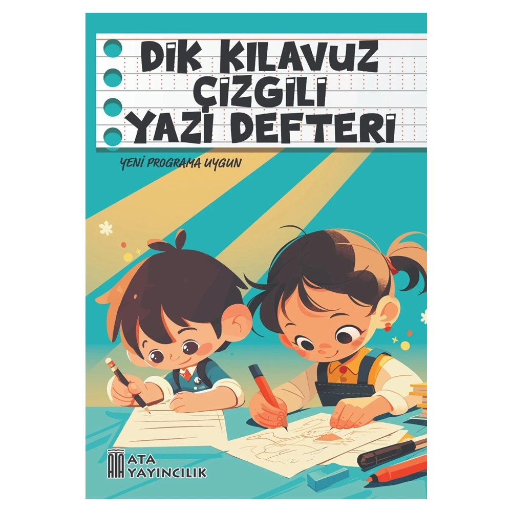 ATA YAY-DEFTER GÜZELYAZI DİK--KILAVUZ*ORTA BOY
