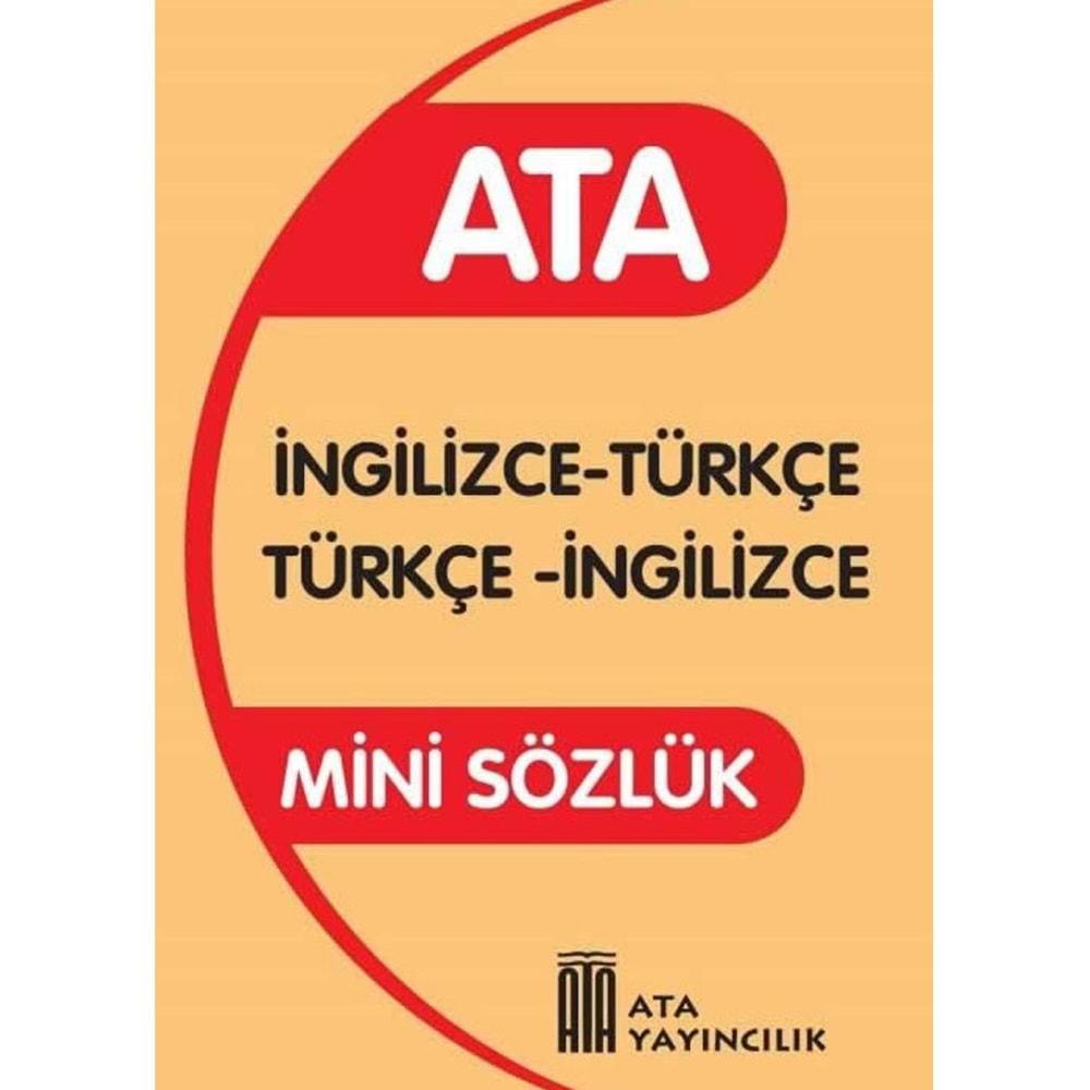 SÖZLÜK-İNGİLİZCE MİNİ
