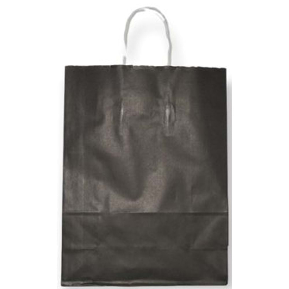 BÜKLÜM SAPLI ÇANTA-18x24*SİYAH
