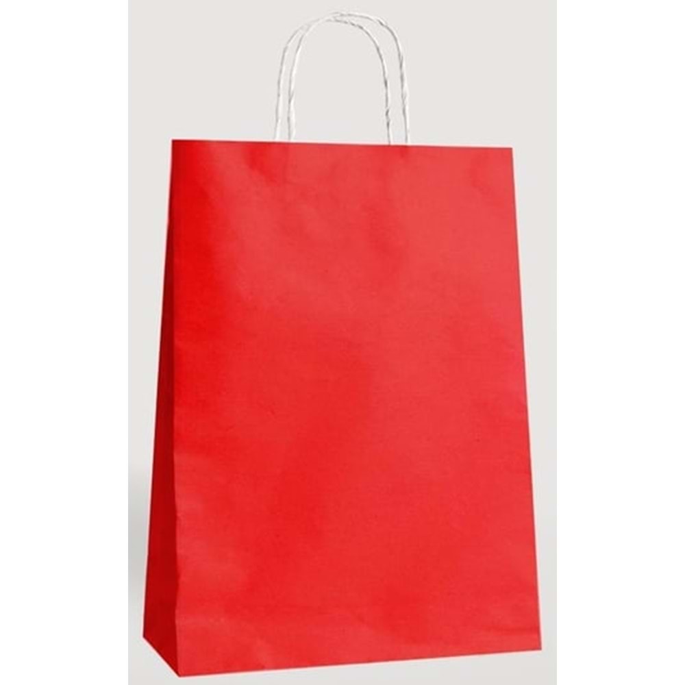 BÜKLÜM SAPLI ÇANTA-25x31*KIRMIZI