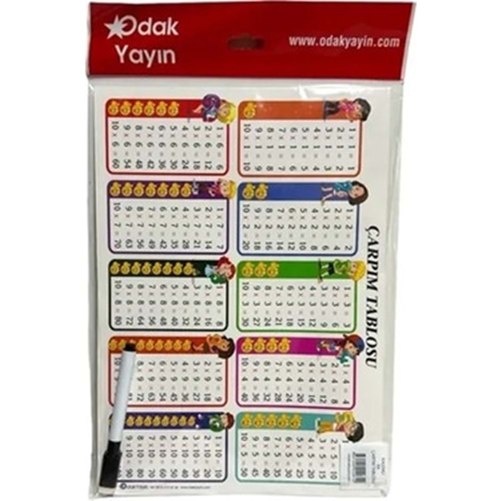 ÇARPIM TABLOSU-A4 PKT*10