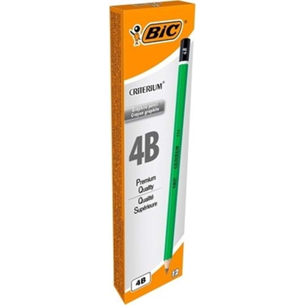 DERECELİ KALEM-BİC PREMİUM 4B PKT*12