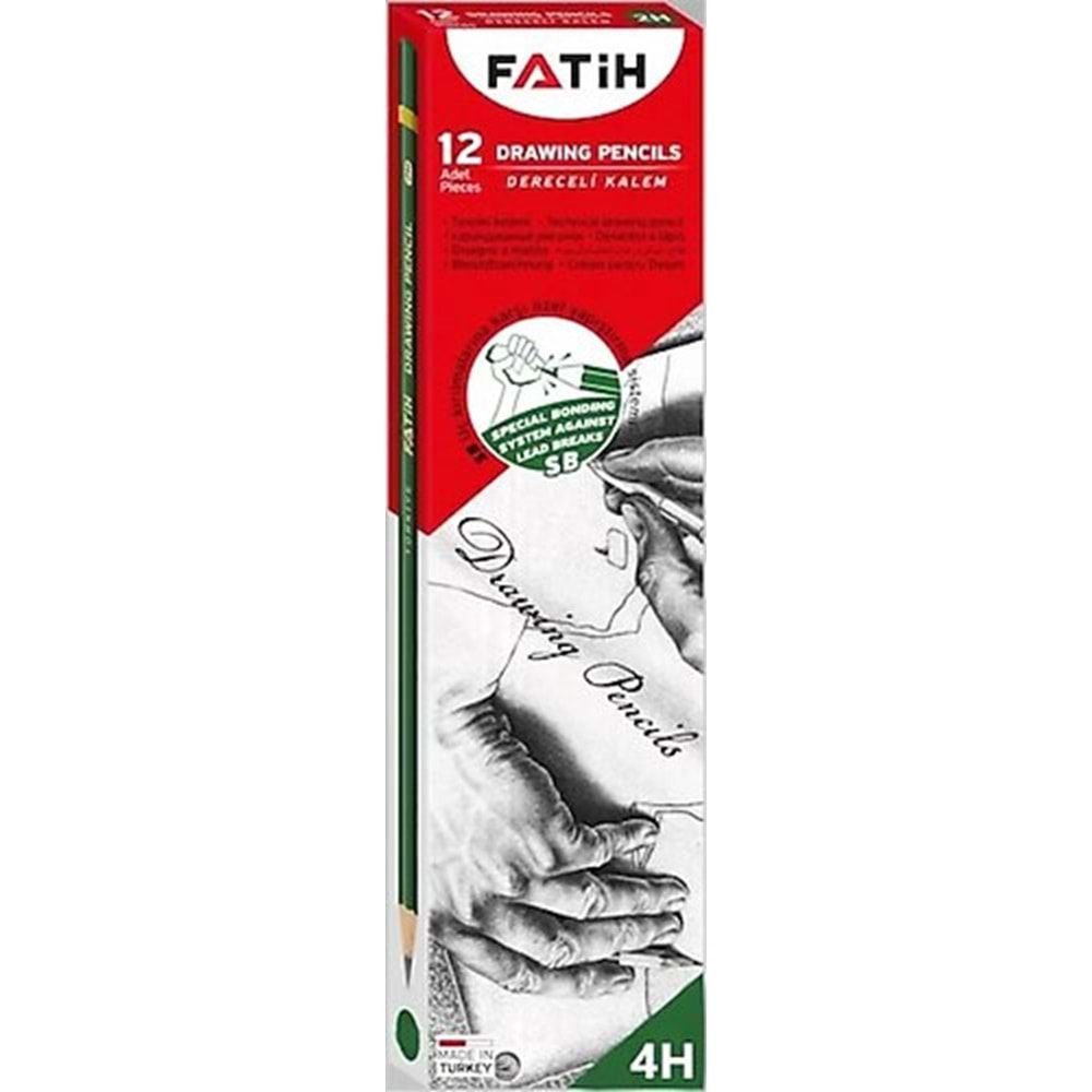 DERECELİ KALEM-FATİH PKT*12 *4H