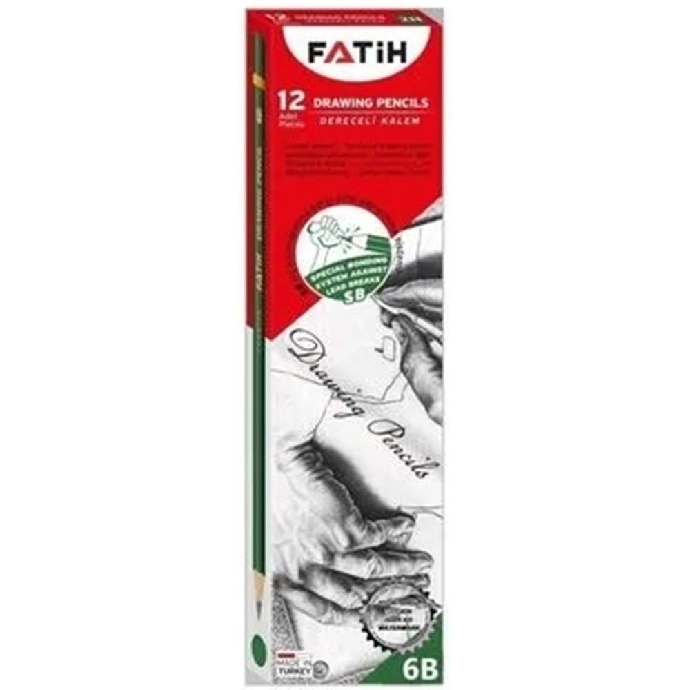 DERECELİ KALEM-FATİH PKT*12 *6B