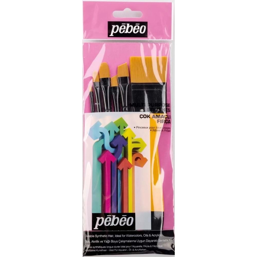 FIRÇA SET-PEBEO PKT*8-SET 6