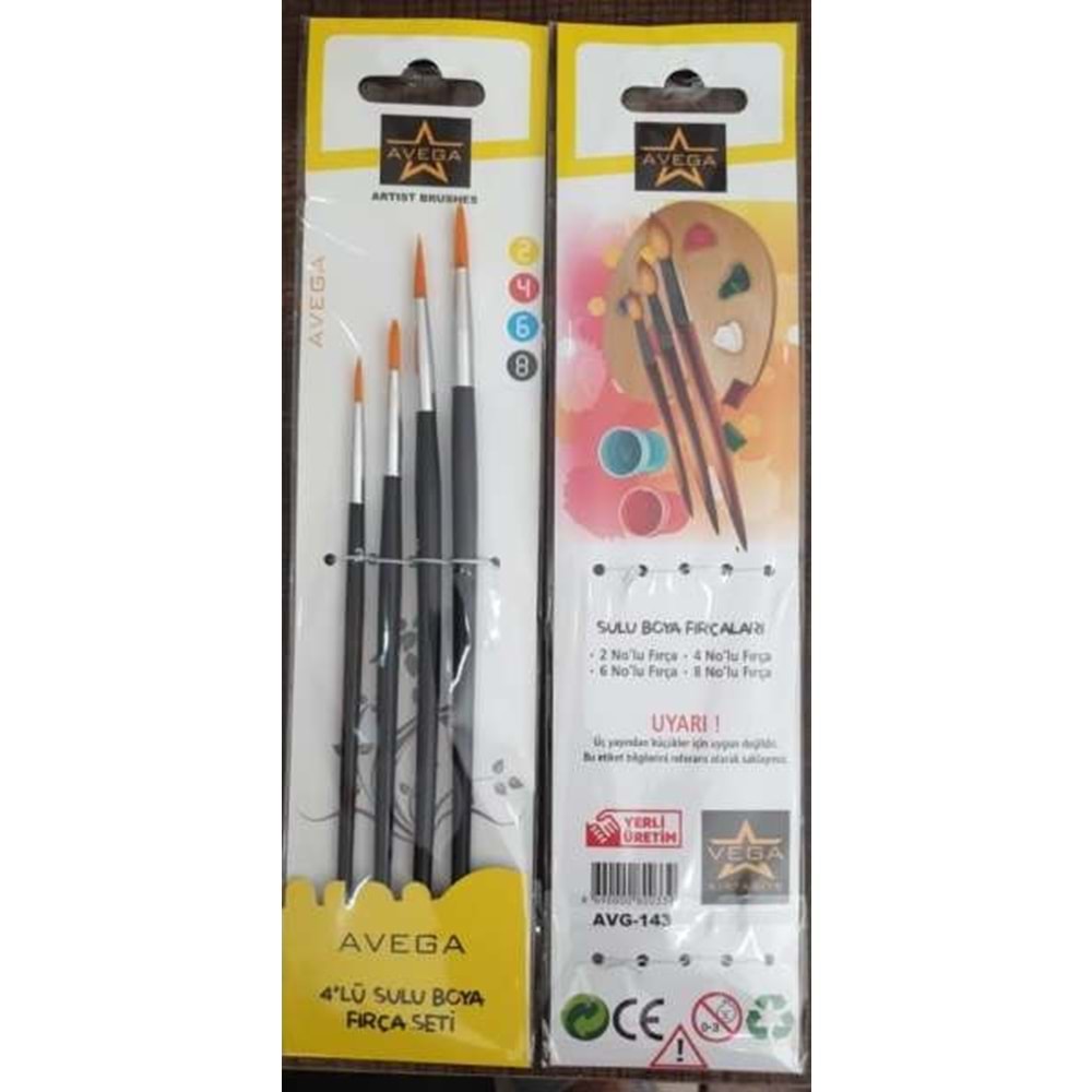 FIRÇA-VEGA SET PKT*4