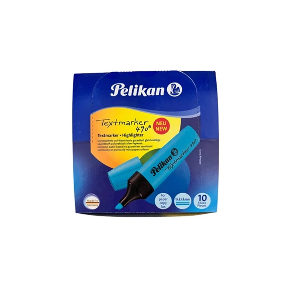 FOSFORLU KALEM-PELİKAN PKT*10-MAVİ
