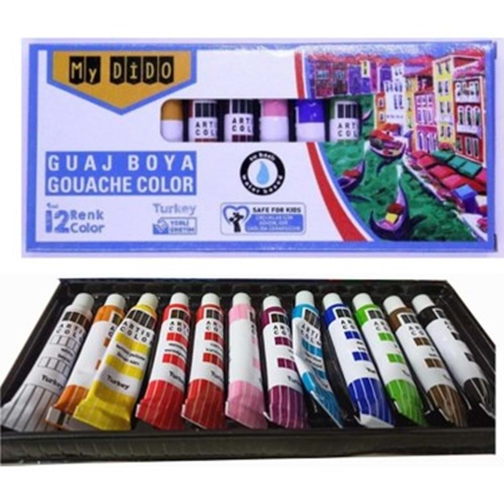 GUAJ BOYA-TÜP MY DİDO 9ML.PKT*12