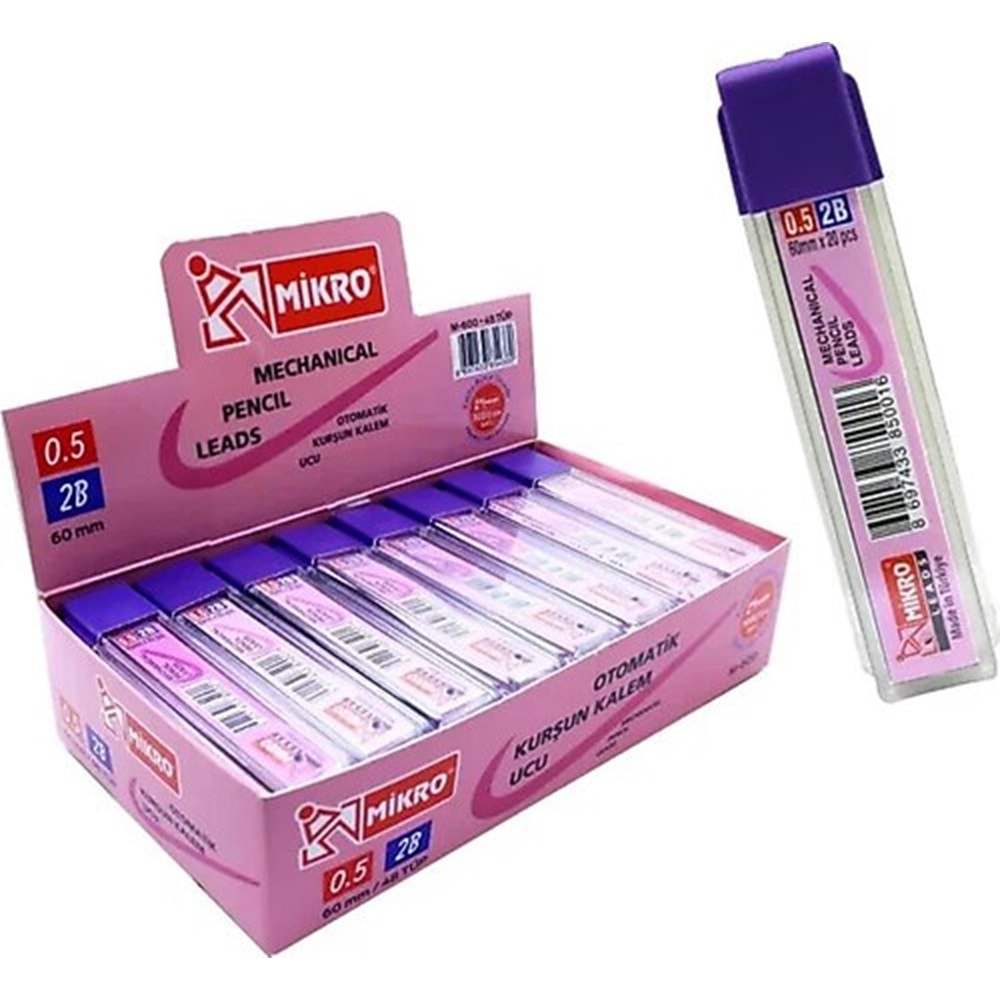 KALEM UCU-MİKRO 2B 60MM 0.5 PKT*48