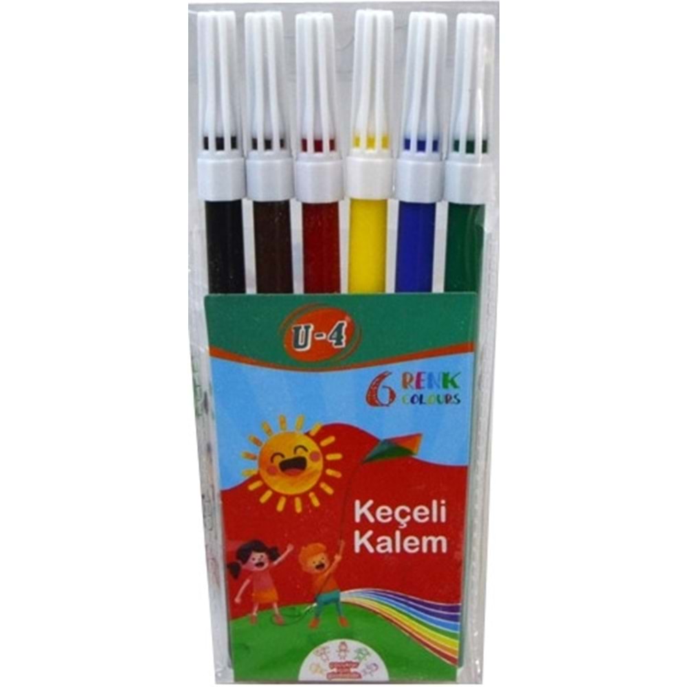 KEÇELİ KALEM-U4 6'LI