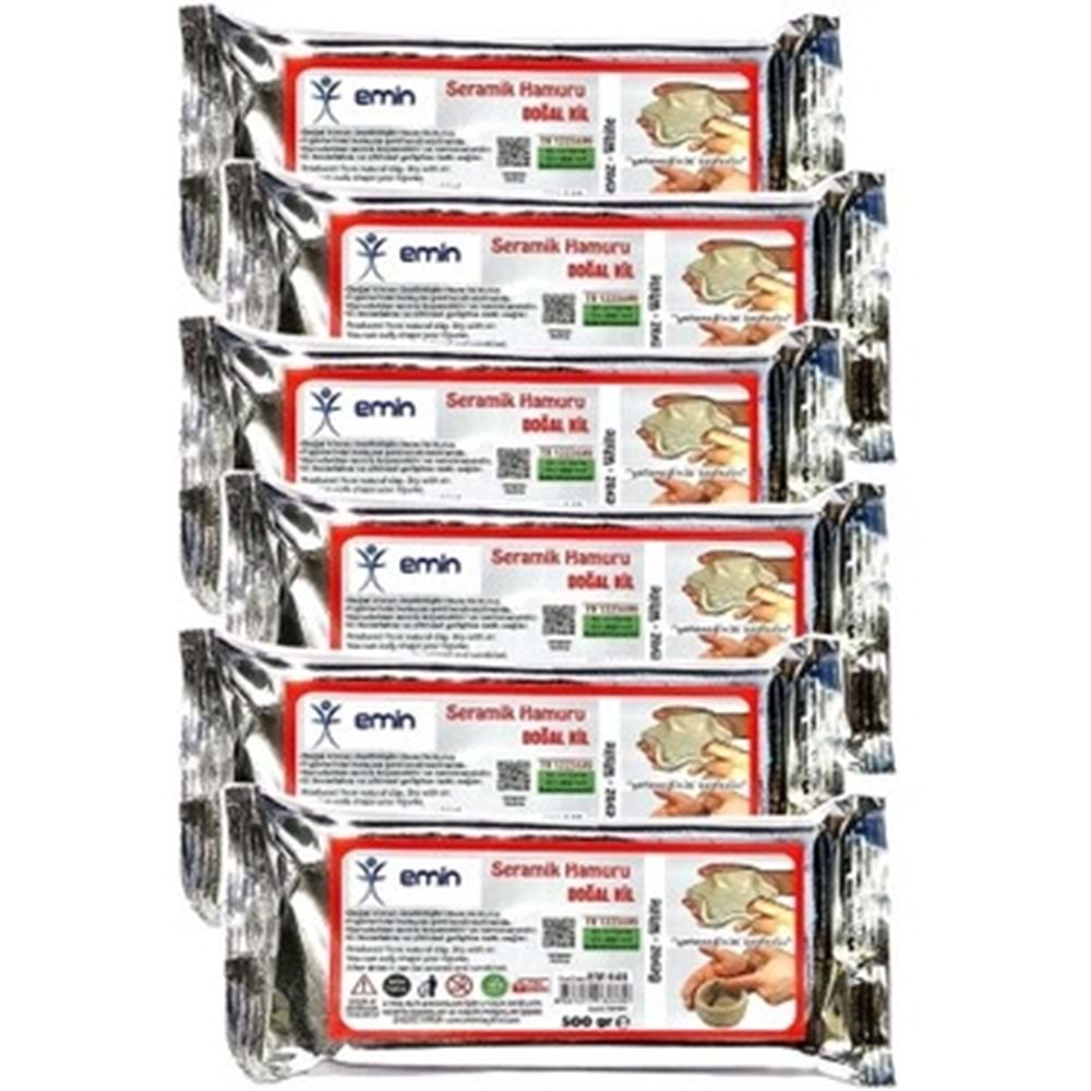 KİL HAMURU-EMİN İŞ-1.000GR BEYAZ