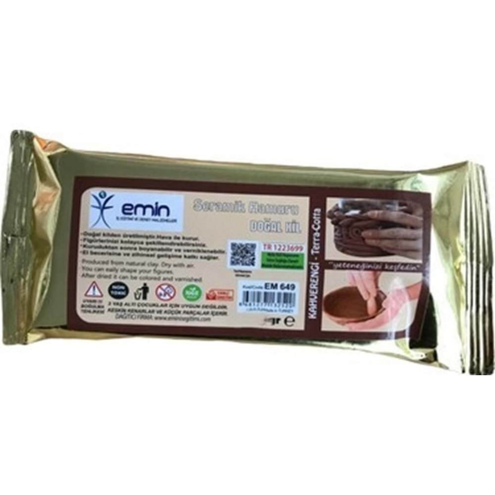 KİL HAMURU-EMİN İŞ-1.000GR K.RENGİ