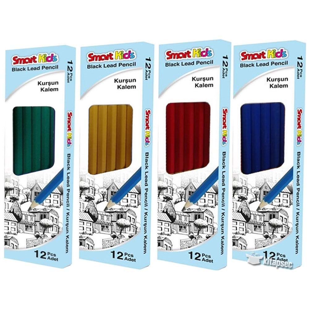 KURŞUN KALEM-SMART KİDS PKT*12