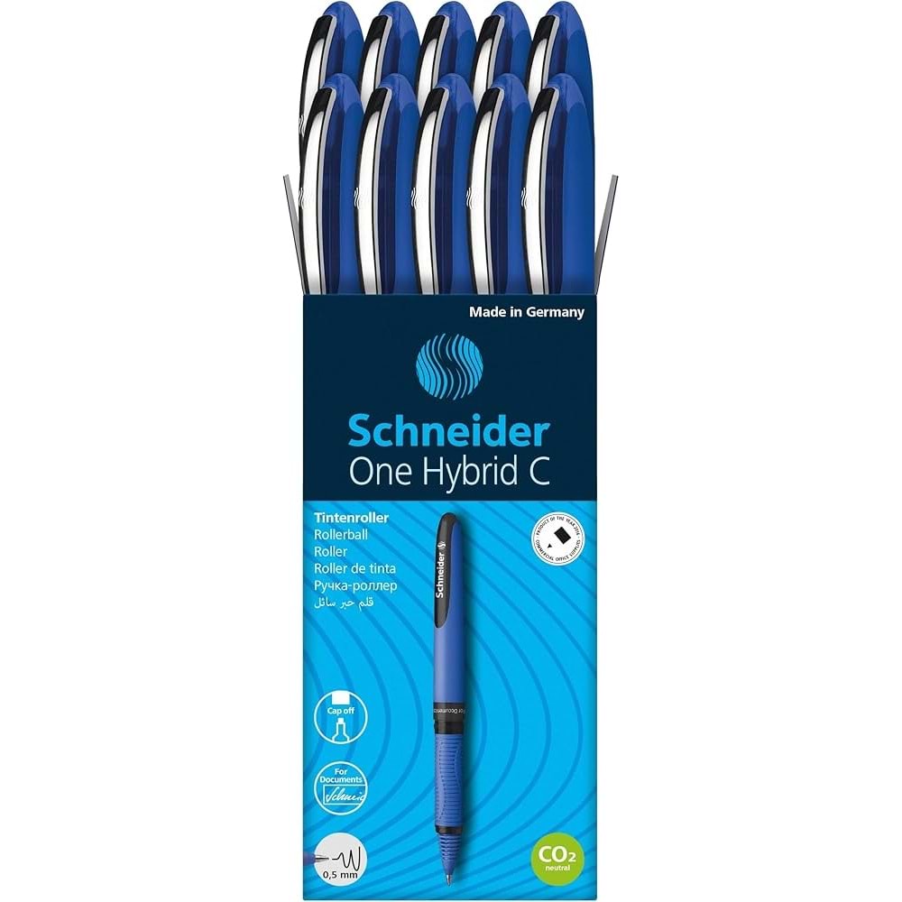 ROLLER KALEM-SCHNEİDER ONE BUSİNESS 0,6 PKT*10 -MAVİ