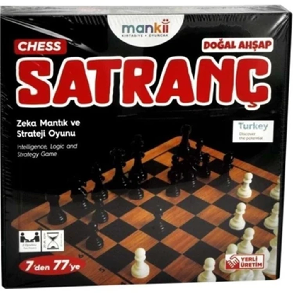 SATRANÇ-MANKİİ*AHŞAP