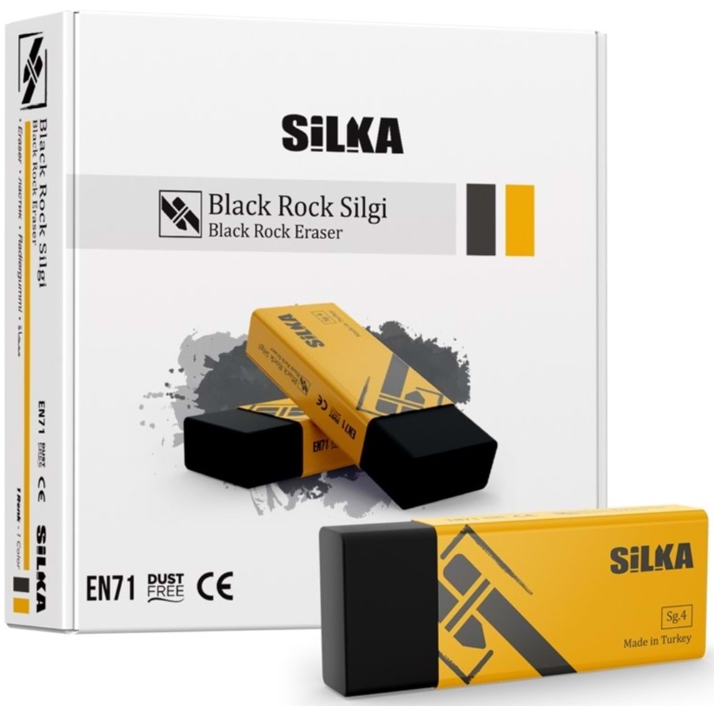 SİLGİ-SİLKA BLACK ROCK PKT*30