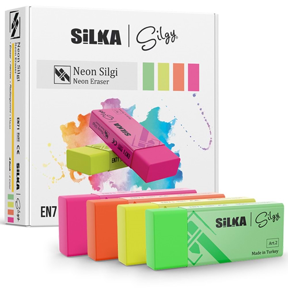 SİLGİ-SİLKA NEON PKT*24