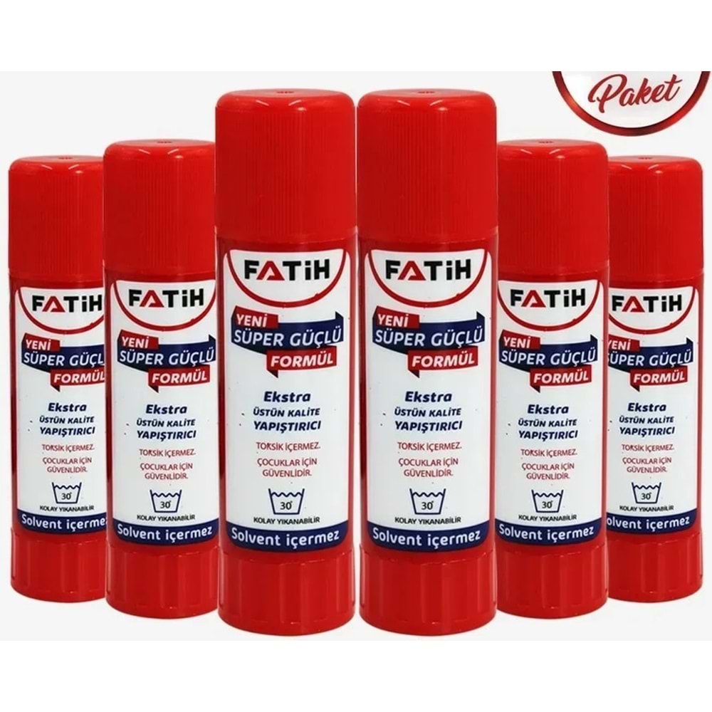STİCK YAPIŞTIRICI-FATİH 10GR. PKT*30