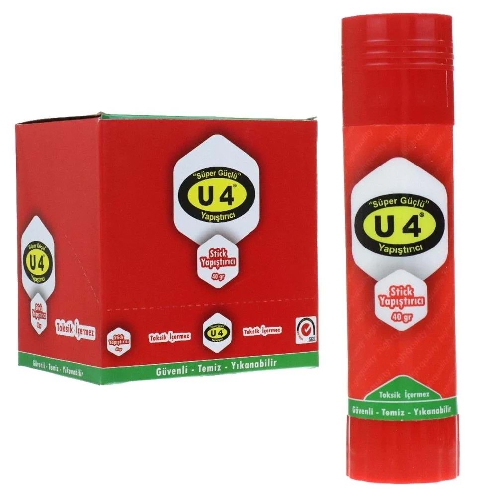 STİCK YAPIŞTIRICI-U4 40GR. PKT*12