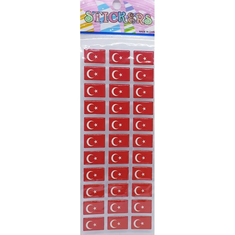 STİCKER-A5 ODAK*BAYRAK BASKILI PKT*10