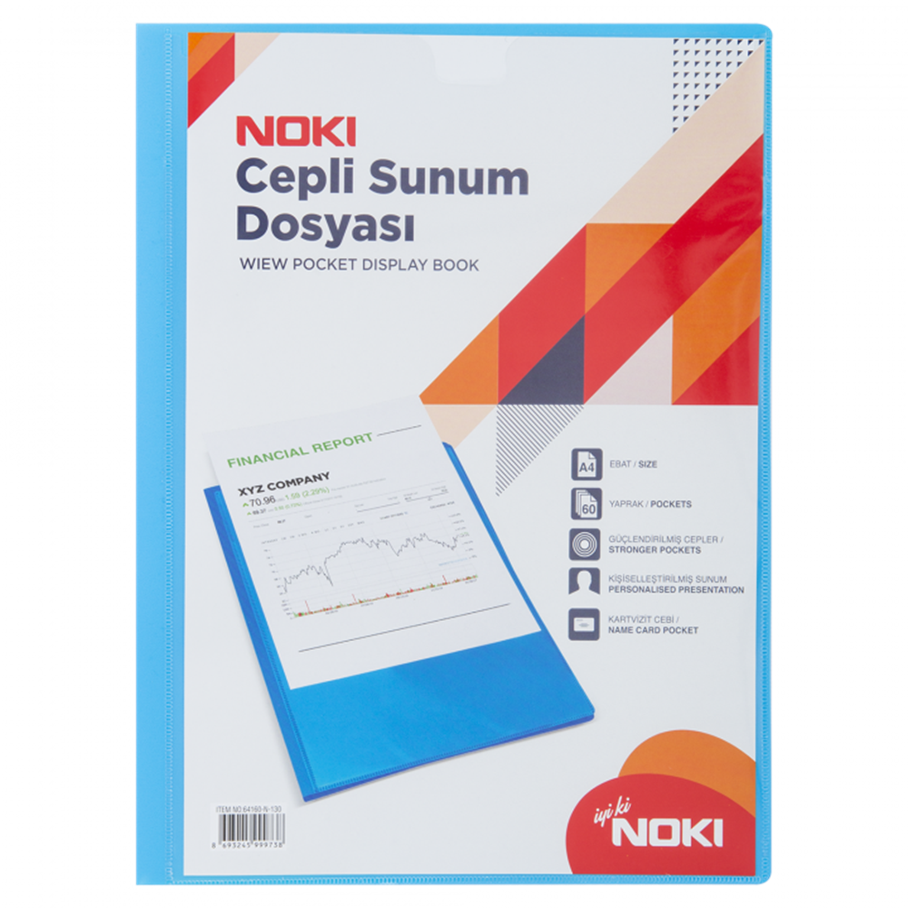SUNUM DOSYASI-CEPLİ 40 SF.NOKI*MAVİ