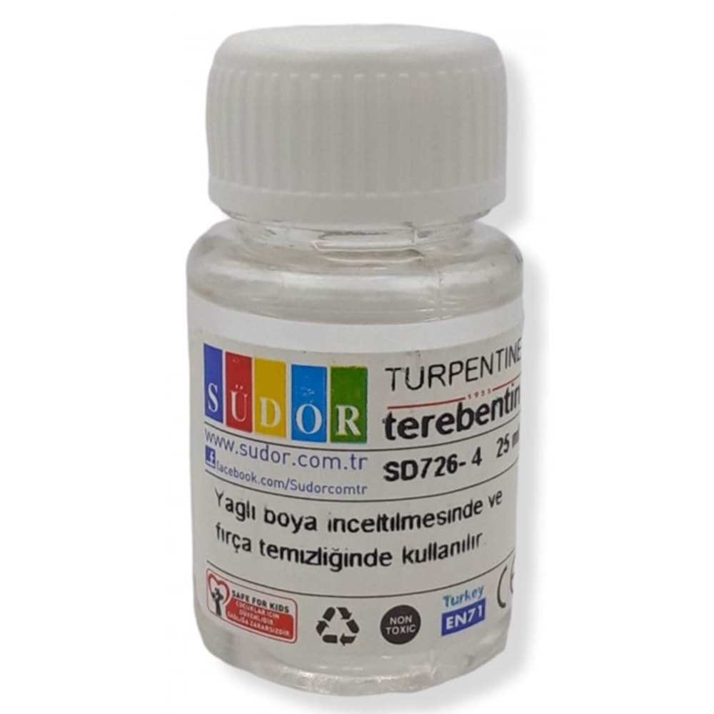 TEREBENTİN-SÜDOR 25ML.PKT*10