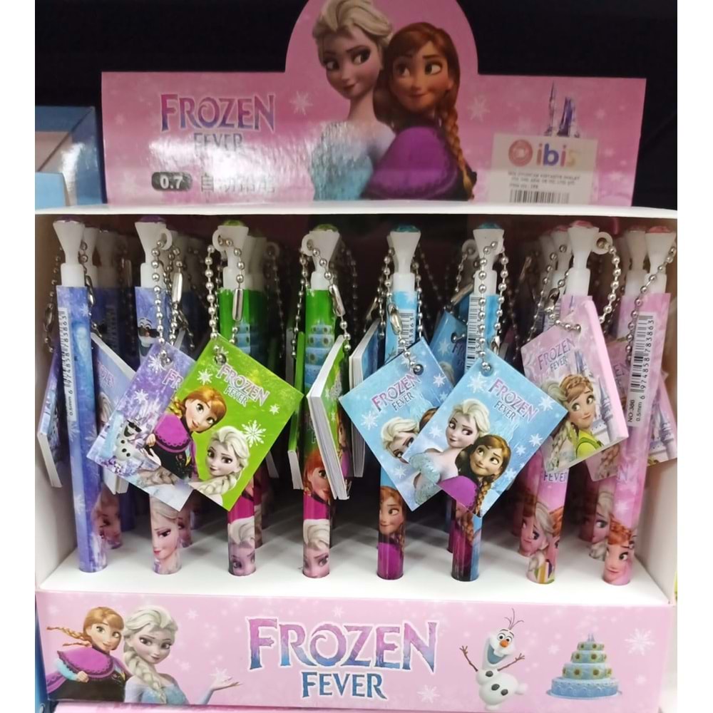 VERSATİL KALEM- NO.386 DEFTERLİ FROZEN 0,7 PKT*48