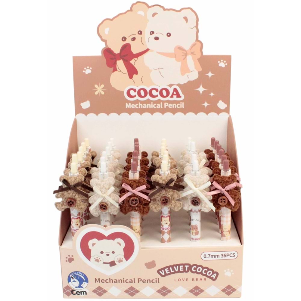 VERSATİL KALEM-DOLPHIN 0,7 PKT*36-COCOA