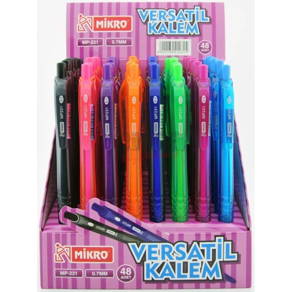 VERSATİL KALEM-MİKRO 0.7 MP-231 PKT*48