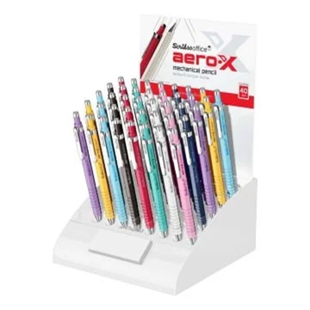 VERSATİL KALEM-SCRİKSS AEROX 0.5-0.7 PKT*40 STANDLI