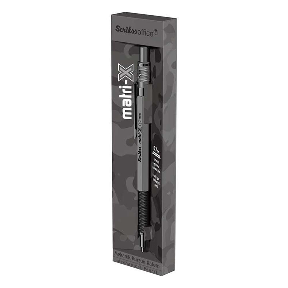VERSATİL KALEM-SCRİKSS MATRI-X 0.7*GRİ