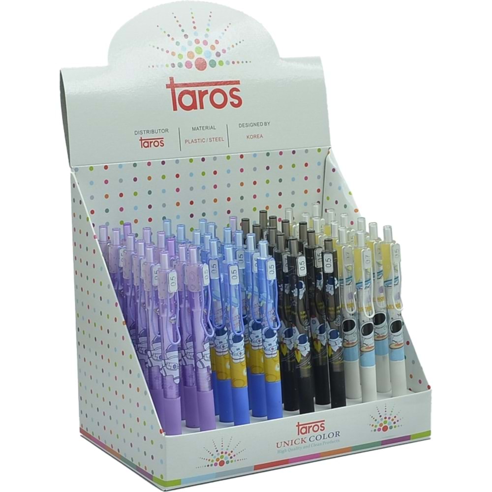 VERSATİL KALEM-TAROS ASTRONOT KLİPSLİ 0,7 PKT*48