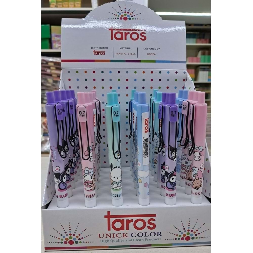 VERSATİL KALEM-TAROS UNICK COLOR SWEETY 0,7 PKT*36