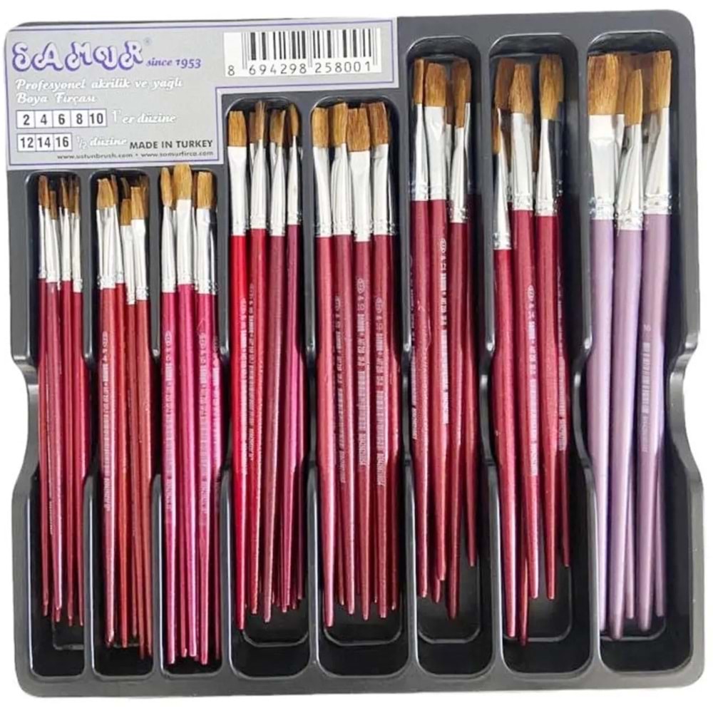 YAĞLI BOYA SET-SAMUR PKT*78