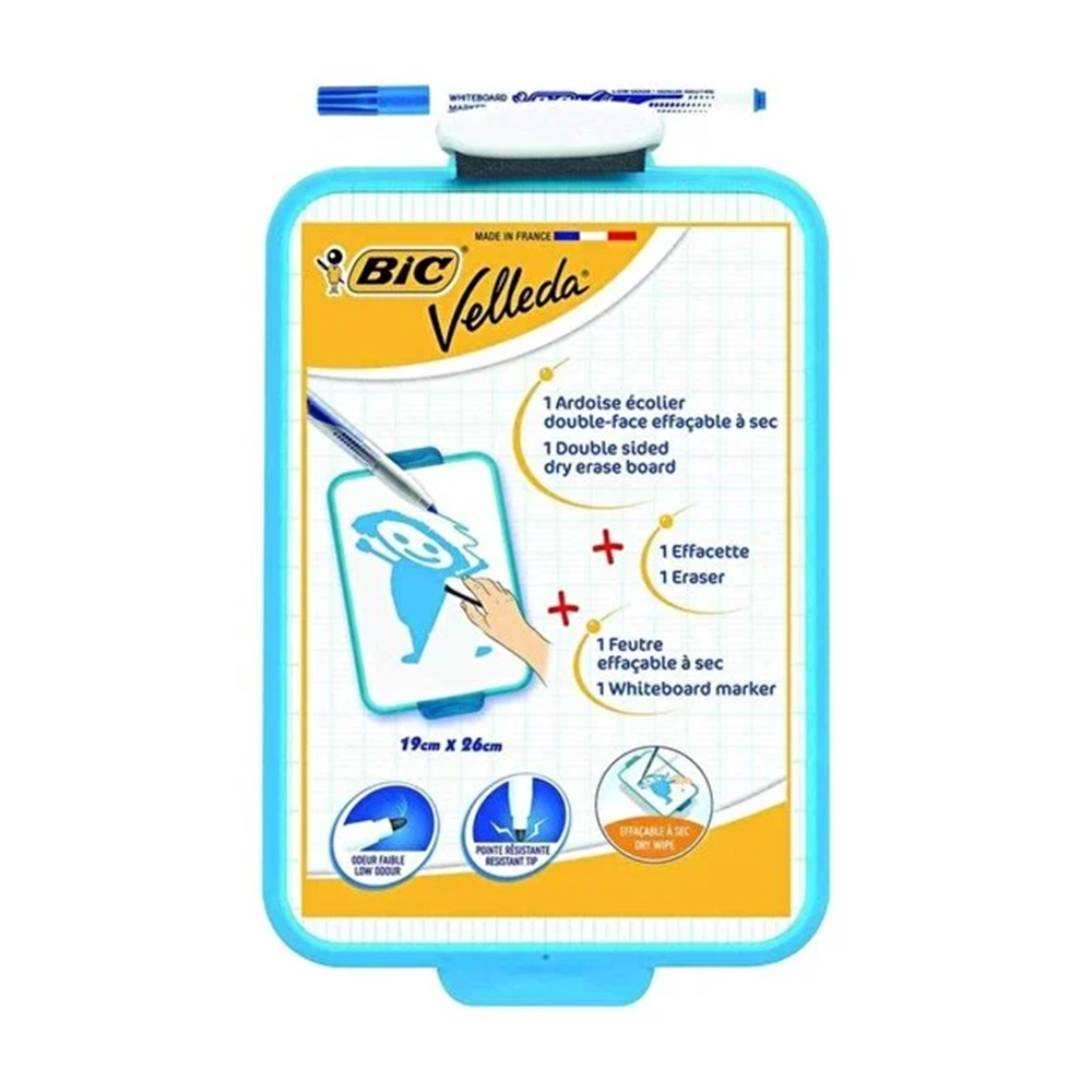 YAZI TAHTASI-BİC KALEM+SİLGİ