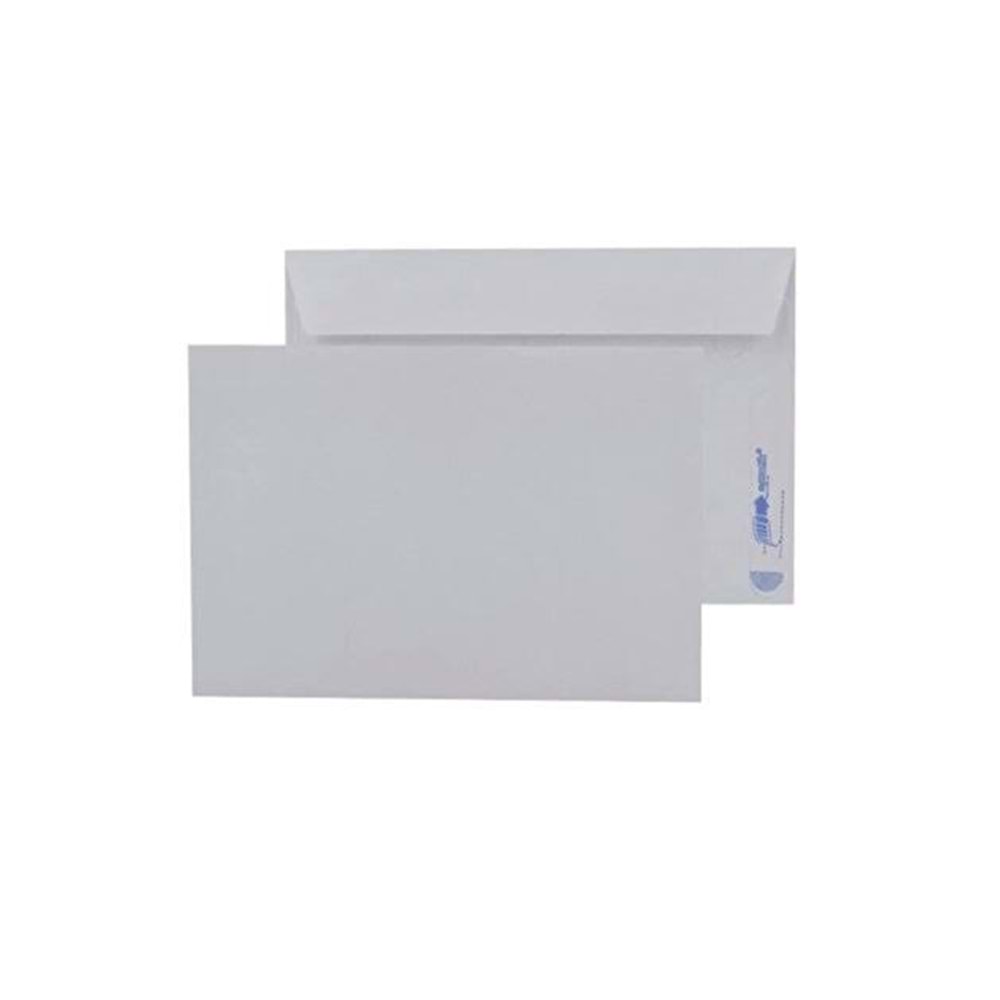ZARF-MEKTUP SLİKONLU*BEYAZ PKT*500