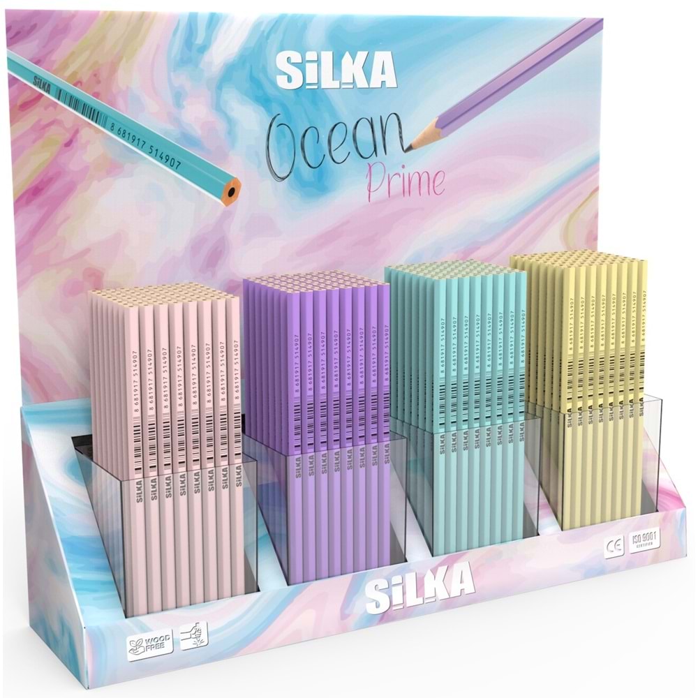 KURŞUN KALEM-SİLKA HEX PRIME PASTEL PKT*288 ART-1490
