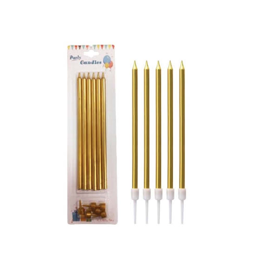 MUM 15CM PKT*6-GOLD