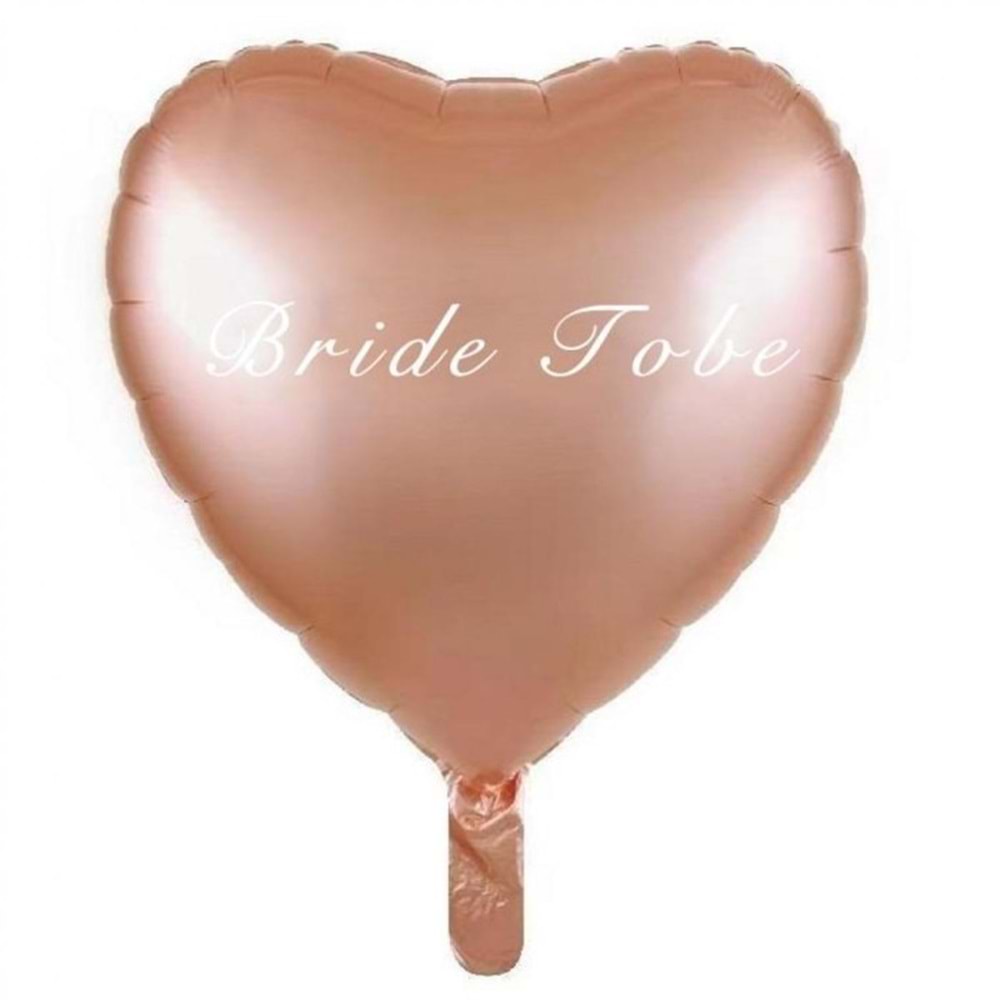 BALON FOLYO 18 INCH BRİDE*KALP