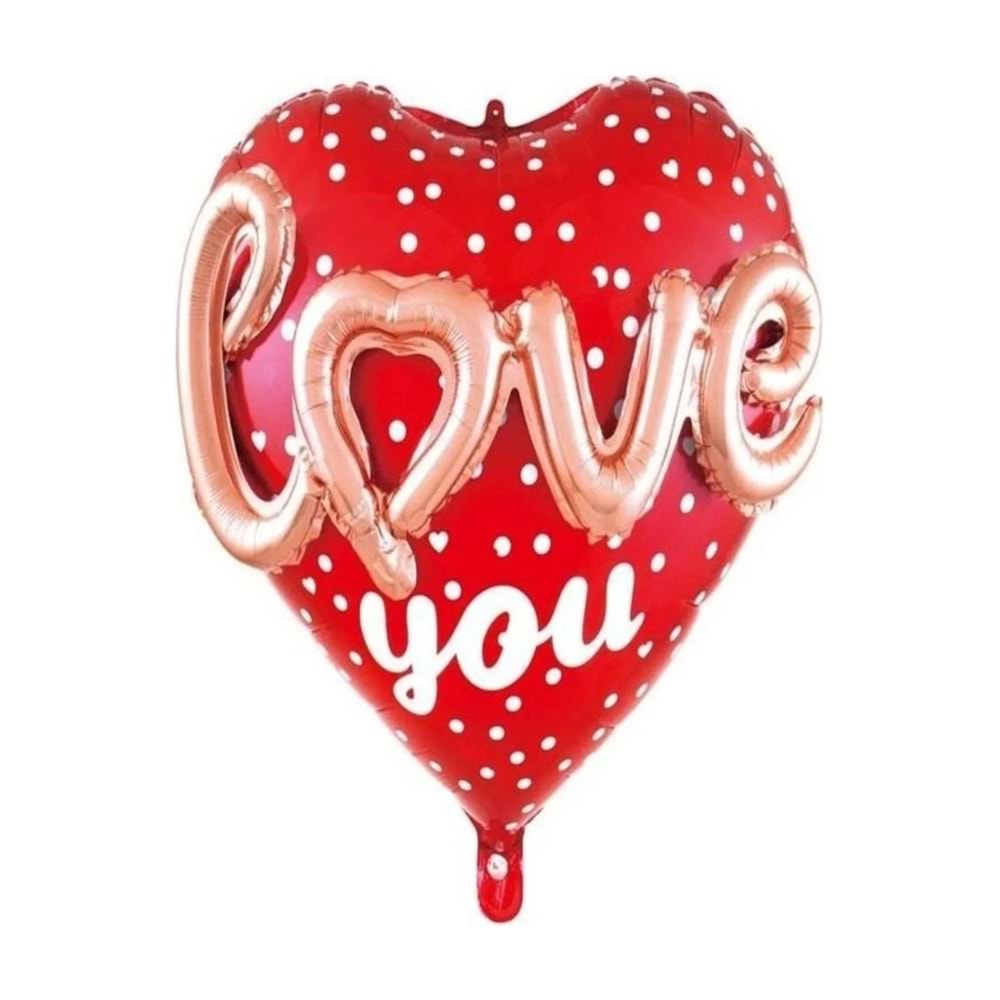 BALON FOLYO 3D KALP*LOVE