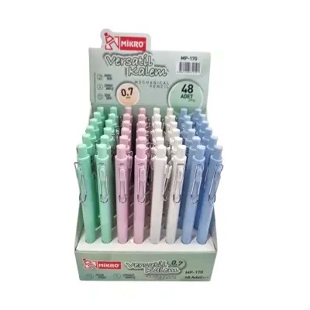VERSATİL KALEM-MİKRO 0.7 MP-170 PKT*48