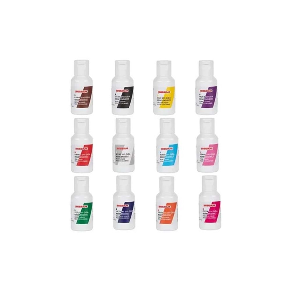 GIDA BOYASI-SIVI 20ML*KIRMIZI