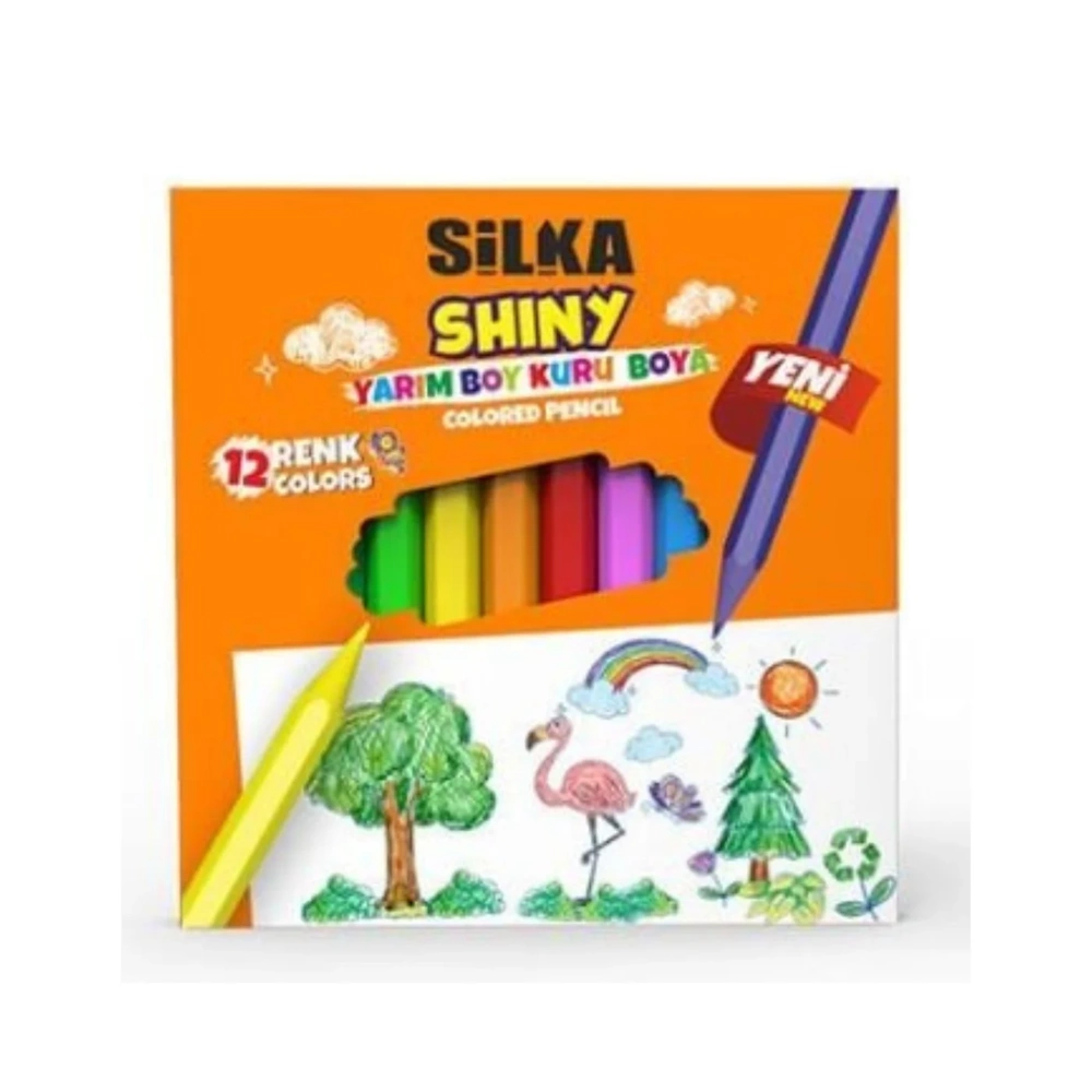 KURU BOYA-SİLKA KISA BOY ART.627 PKT*12